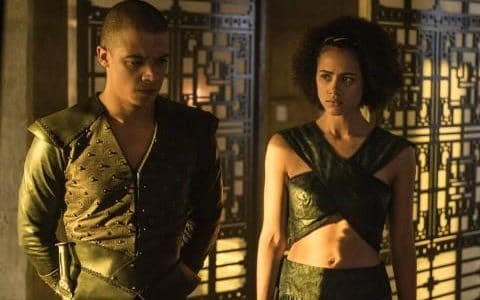 Grey Worm and Missandei - Credit: HBO