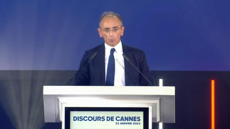 Eric Zemmour à Cannes.  - BFMTV