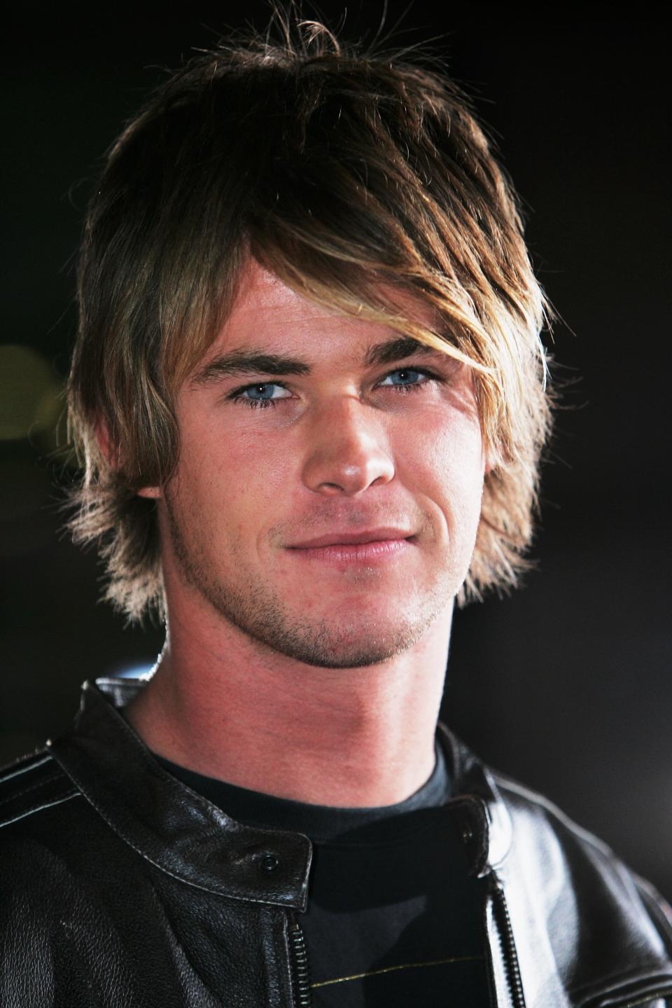 Closeup of Chris Hemsworth