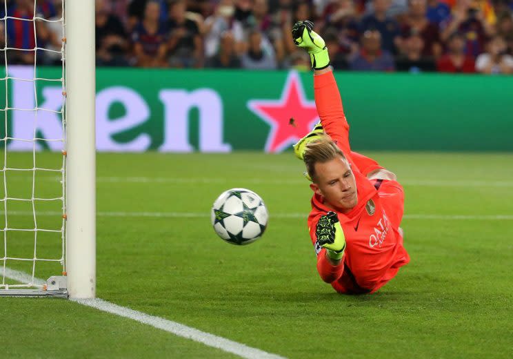 <b>Marc Ter Stegen</b> – Barcelona – /Foto: Reuters