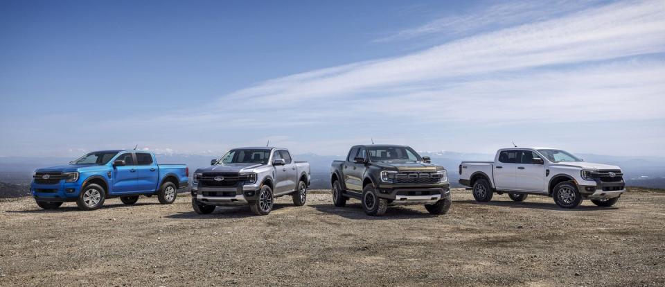 2024 ford ranger lineup