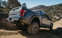 <p>Certainly the 2019 Raptor remains wildly capable, at least at modest speeds, rounding off square-edged rocks and breezing over substantial hits that would send standard half-ton trucks home on a flatbed.</p>