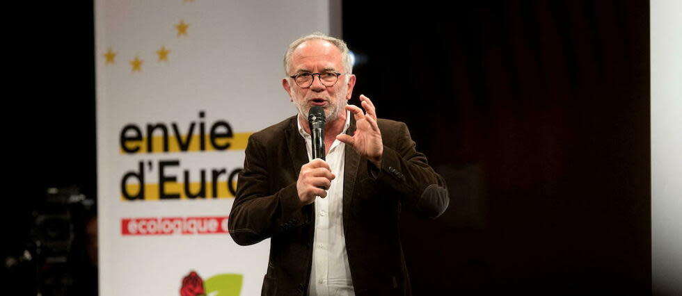 L'eurodéputé Éric Andrieu (Parti socialiste), coprésident du XV européen avec Anne-Sophie Pelletier (La France insoumise).  - Credit:ESTELLE RUIZ / NurPhoto via AFP