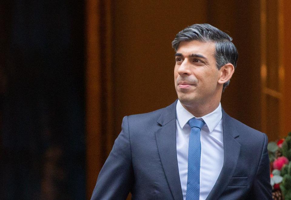 Rishi Sunak is considering abolishing inheritance tax in an attempt to win back support from Tory rebels and British voters ahead of a general election. (ZUMA Press, Inc./Alamy Live News)