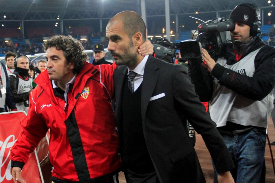 Guardiola has turned to Lillo down the years for advice: REUTERS