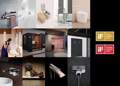 Kohler Co. 旗下 Kohler、Mira 和 Klafs 品牌共獲得 13 項 iF 產品設計大獎，彰顯了公司在全球設計和創新方面的重要影響力。