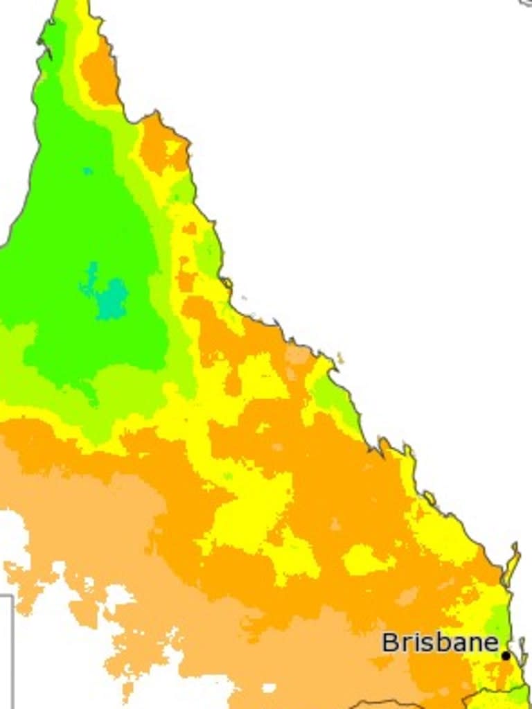 Intense rainfall and flash flooding is dominating the southeast of Queensland. Photo: Bureau of Meteorology