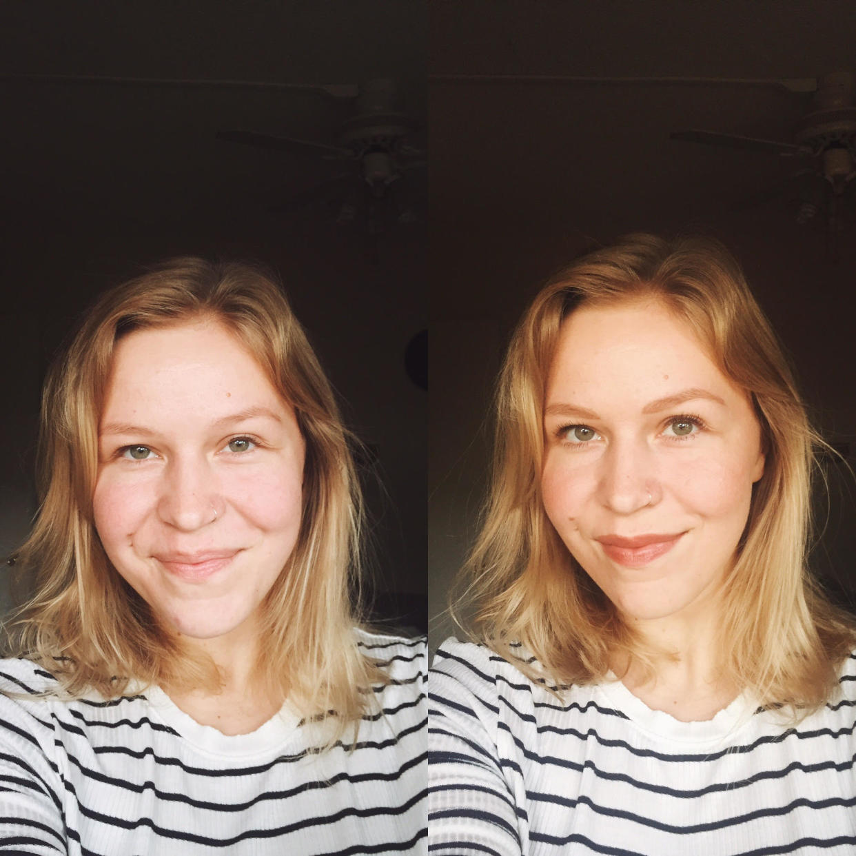 I embraced a natural makeup look and it turned out to be a really great thing