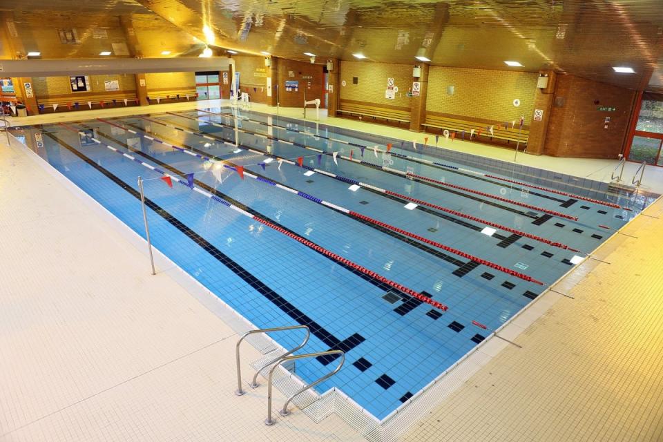 The swimming pool at Albany Leisure Centre (ES)