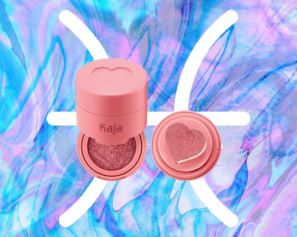 <h1 class="title">Pisces: Kaja Cheeky Stamp Blendable Blush</h1><cite class="credit">Courtesy of brand / Allure: Rosemary Donahue</cite>