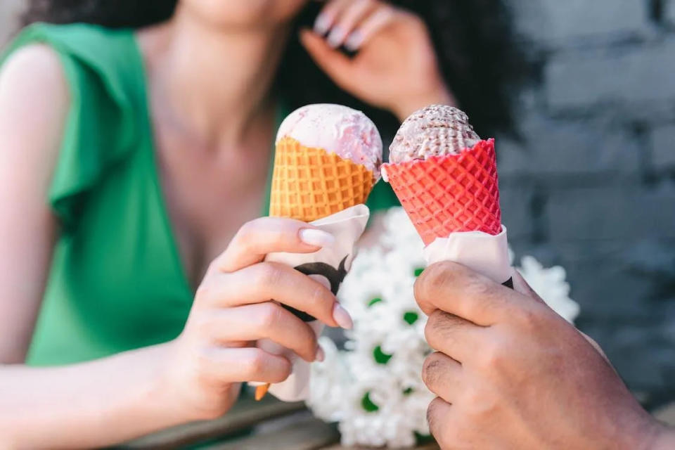  美式冰淇淋熱量最高，雪酪吃起來則最清爽。（示意圖／資料庫）