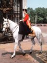 <p>The Queen returns to Buckingham Palace after attending the Trooping of the Colour ceremony. (PA Archive) </p>