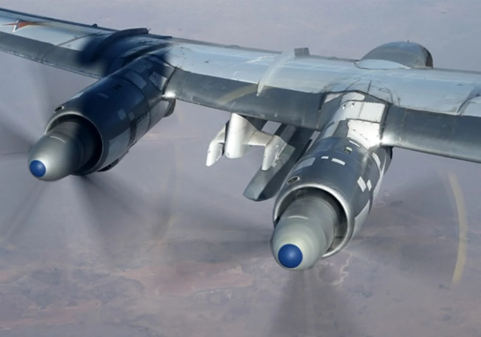 Tu-95MS bomber with Kh-101 missiles on suspension <span class="copyright">mil.ru</span>