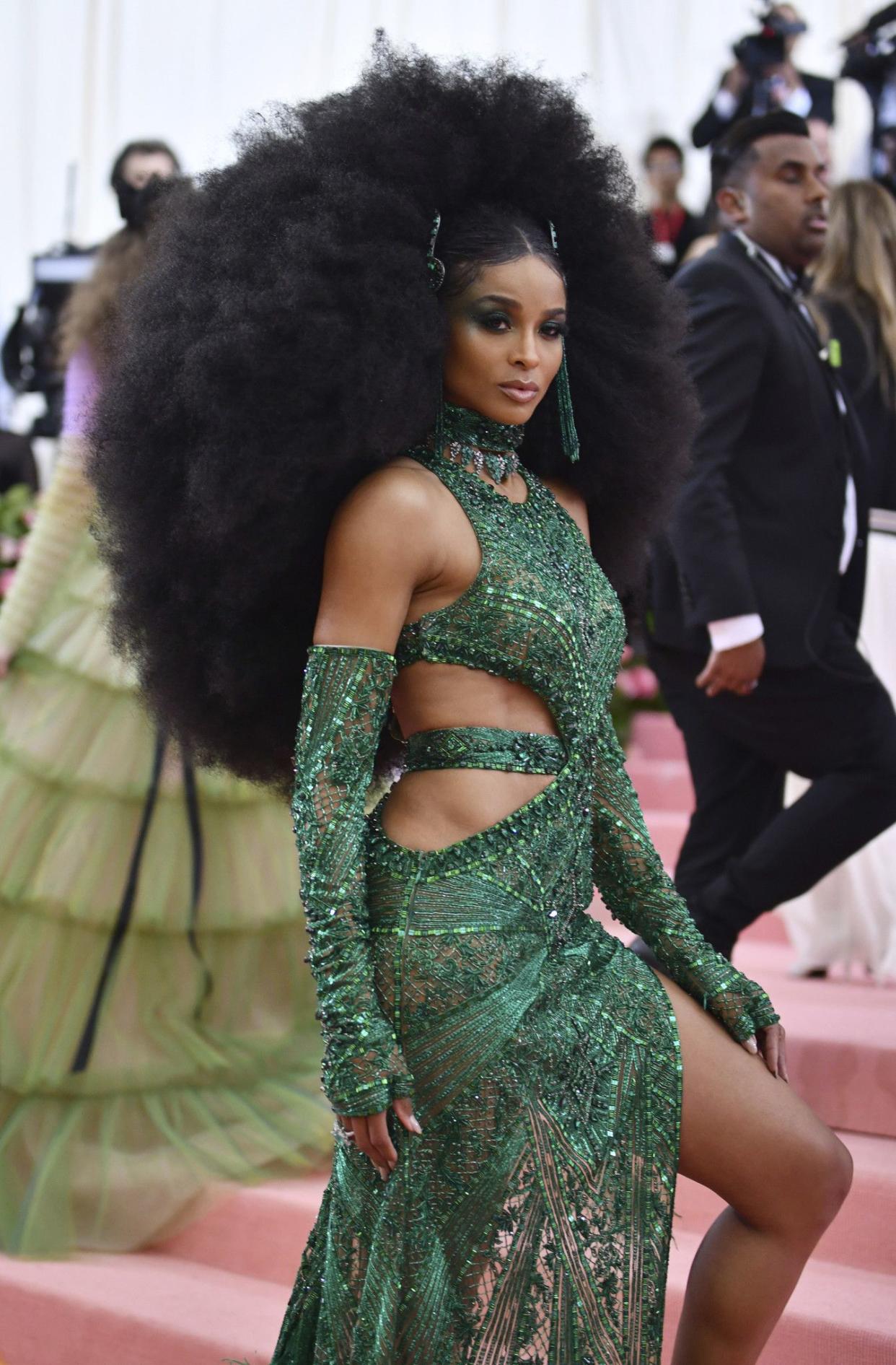 Ciara attends The Metropolitan Museum of Art's Costume Institute benefit gala celebrating the opening of the "Camp: Notes on Fashion" exhibition on Monday, May 6, 2019, in New York.