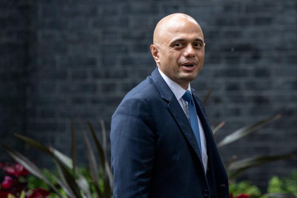 Doctors slammed Sajid Javid for his comments about mask wearing  (Getty Images)