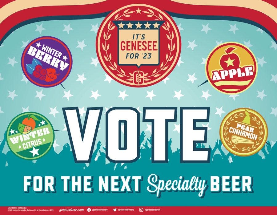 What should Genesee Brewery's next specialty beer be? The makers of Genny want to hear from you. Voting ends March 31.