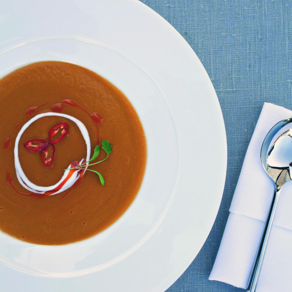 Sweet Potato and Coconut Soup