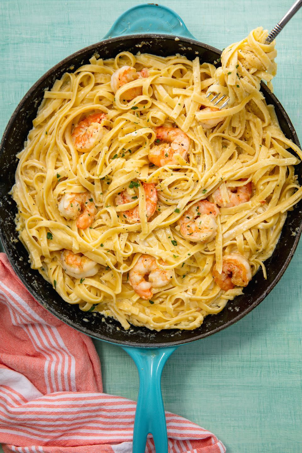 Shrimp Fettuccine Alfredo