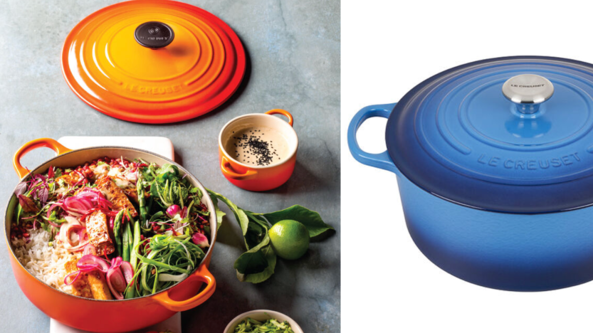 Le Creuset Cobalt Mixing Bowl Trio