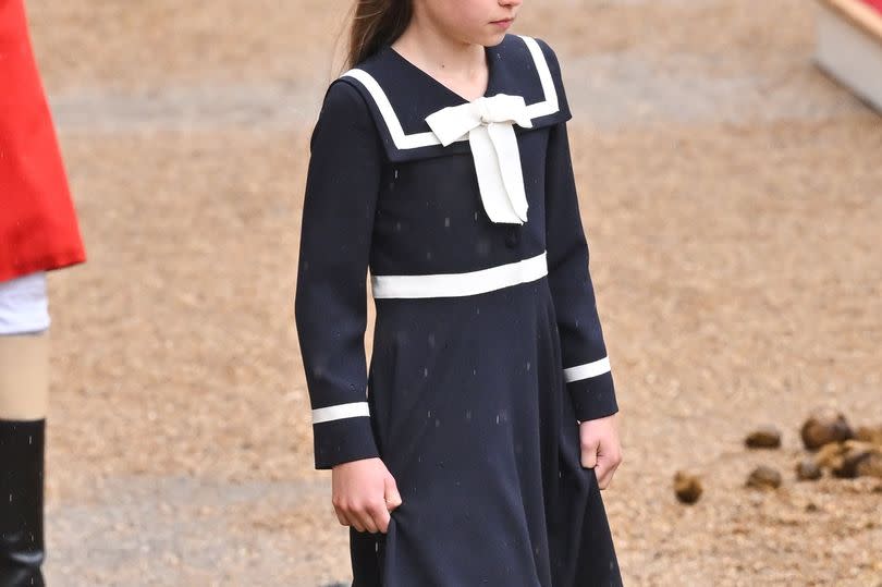 Princess Charlotte at Trooping the Colour