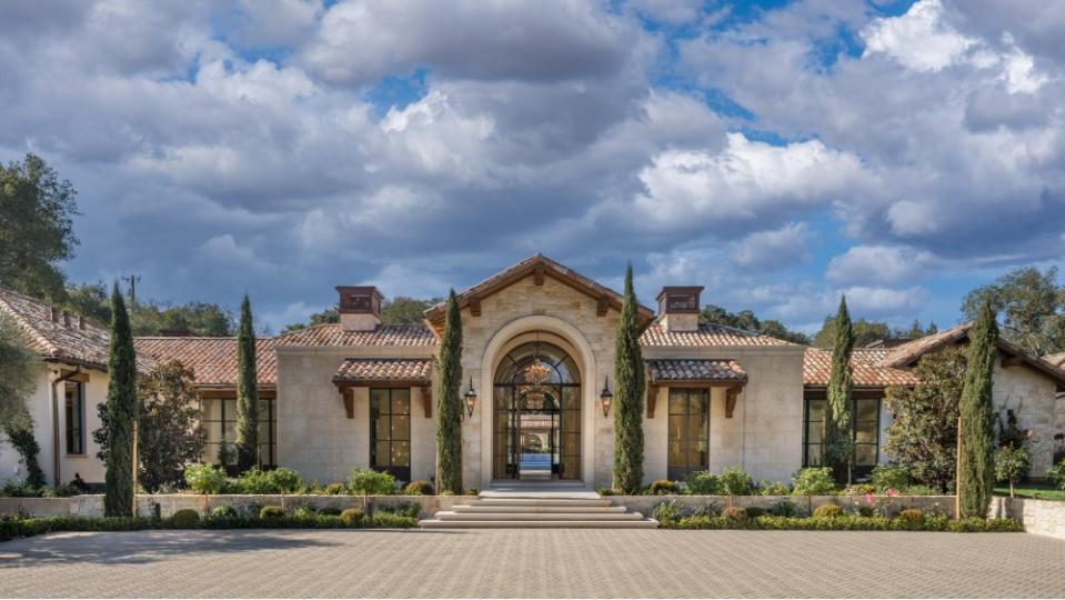 The facade of the main house - Credit: Paul Rollins