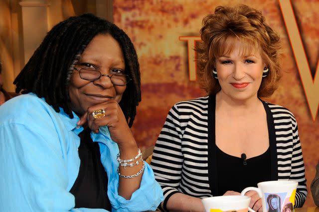 <p>American Broadcasting Companies via Getty</p> Whoopi Goldberg and Joy Behar on "The View"