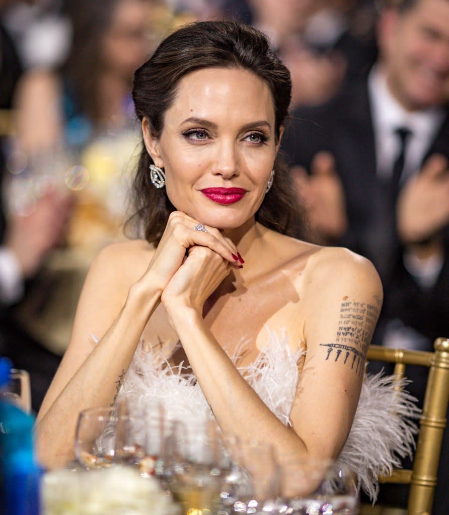 Jolie, here at the Critics Choice Awards in 2018, won an Oscar for her role in the 1999 film. Getty Images for The Critics' Choice Awards