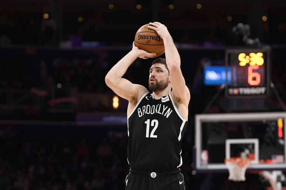 Joe Harris。（AP Photo/Nick Wass）