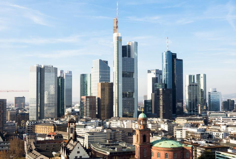 Germany, Frankfurt, Hesse, Skyline