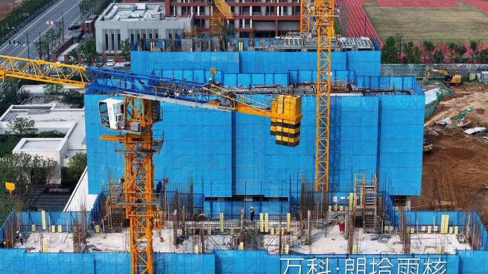 Residential buildings being built by Vanke in Nanjing - STR/AFP/Getty Images