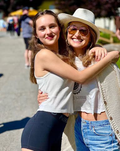 <p>Giada DeLaurentiis/Instagram</p> Giada De Laurentiis and her daughter, Jade