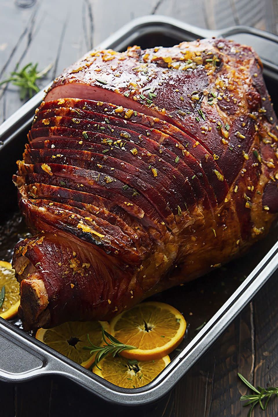 Rosemary Citrus Glazed Ham