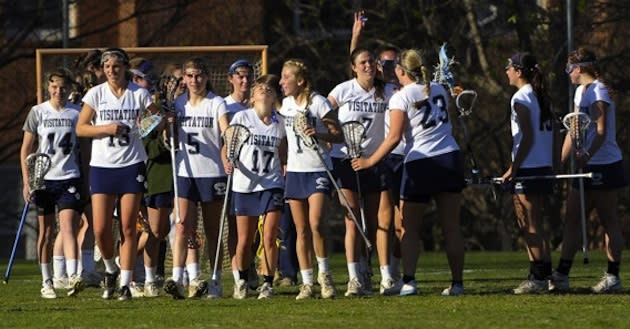 The Georgetown Visitation girls lacrosse team — The Washington Post