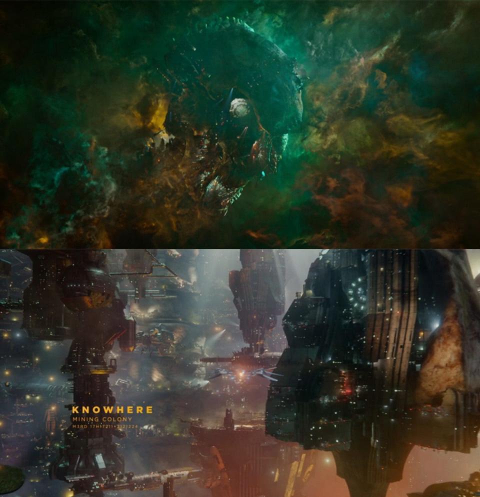 Knowhere in Guardians of the Galaxy