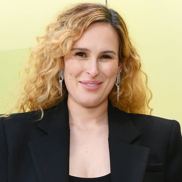 Closeup of Rumer Willis