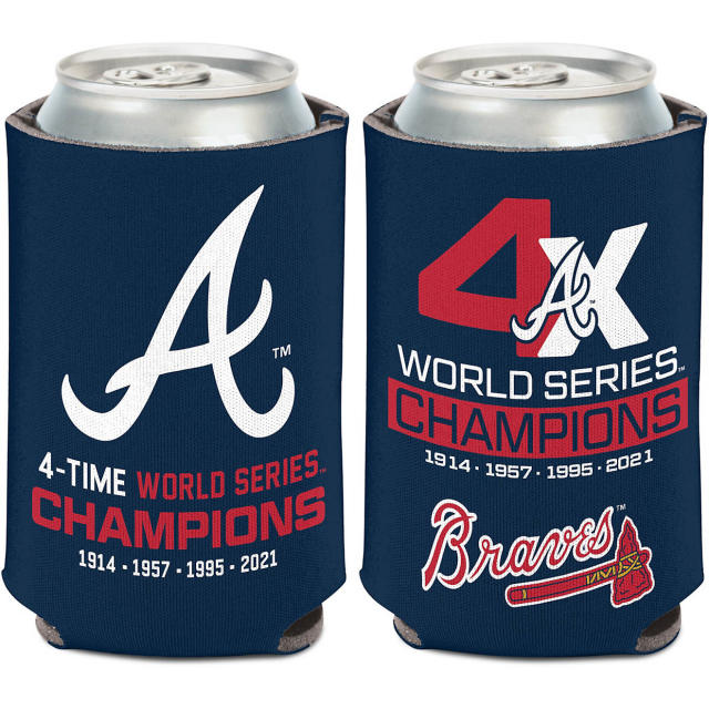 atlanta Braves 4-X World Series Champions MLB 2021 T-Shirt - Kingteeshop