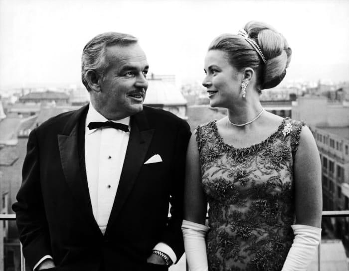 Grace Kelly y el príncipe Rainiero