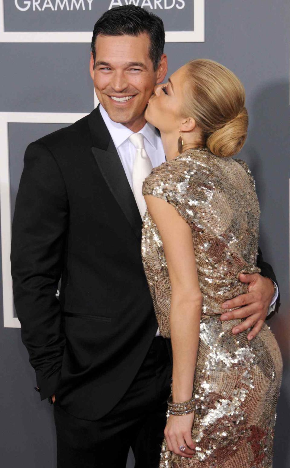 LeAnn Rimes and Eddie Cibrian arrive for the 53rd Annual GRAMMY Awards at the Staples Center, February 13, 2011 in Los Angeles, California