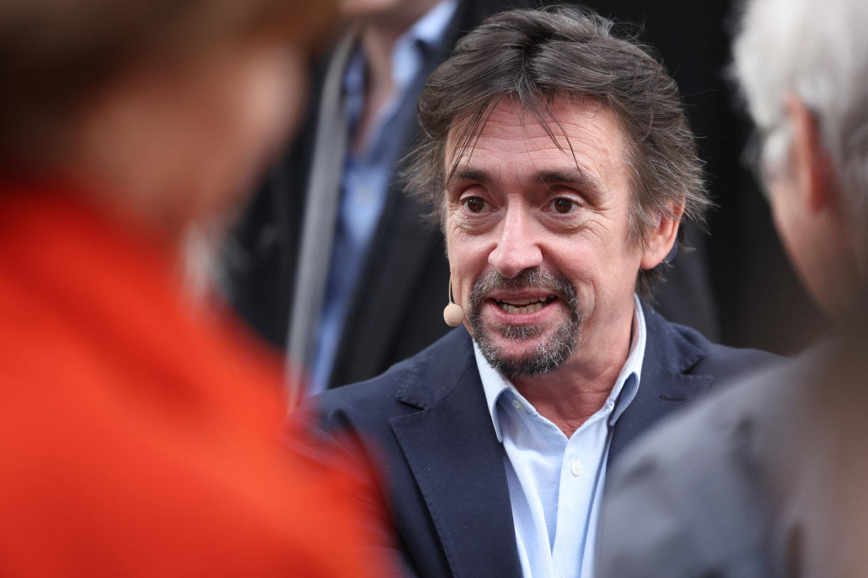 Richard Hammond would be open to speaking to Freddie Flintoff after his Top Gear crash. (Daniel Leal/AFP/Getty)