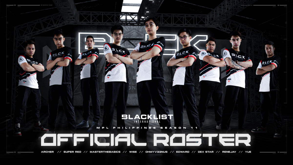 Blacklist International reveal revamped MLBB roster for MPL PH S11