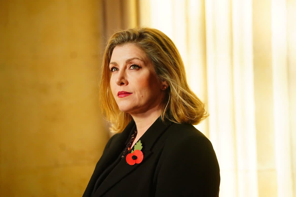 Opinion polls from Savanta and Michael Ashcroft show that Mordaunt is the most popular leading Conservative  (Pool/AFP via Getty Images)