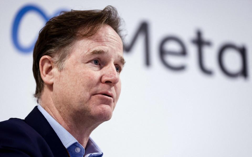 Nick Clegg has insisted many of the warnings being raised about AI risks don't apply to the current generation of bots