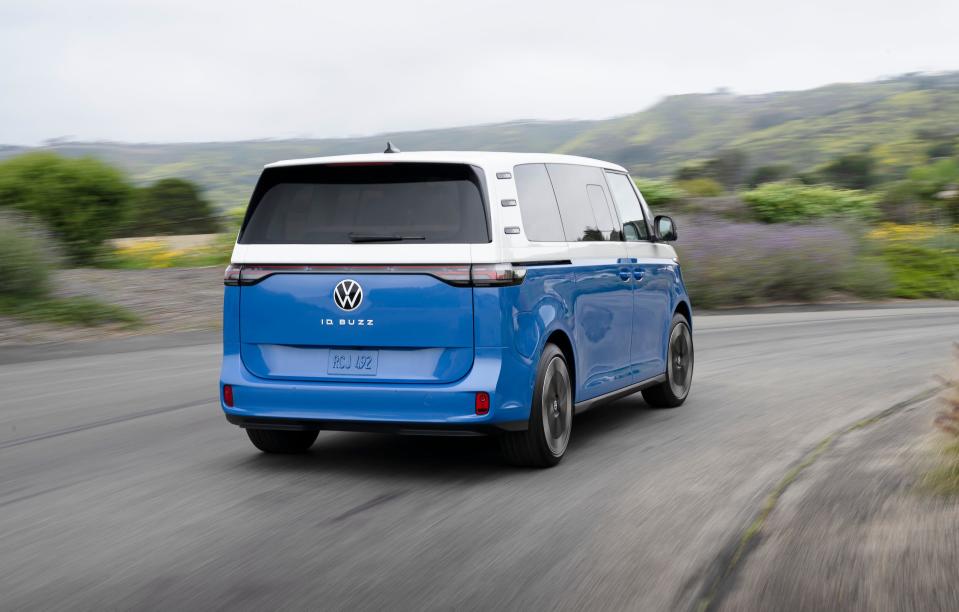 EMBARGO FRIDAY 6/2: The Volkswagen ID.Buzz electric van.