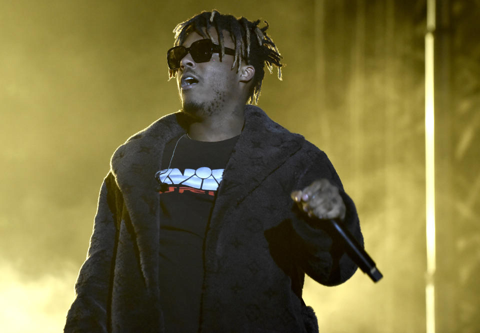 Juice WRLD performs during the 2019 Rolling Loud Music Festival at Oakland-Alameda County Coliseum on Sept. 29, 2019 in Oakland, Calif. (Photo: Tim Mosenfelder/Getty Images)