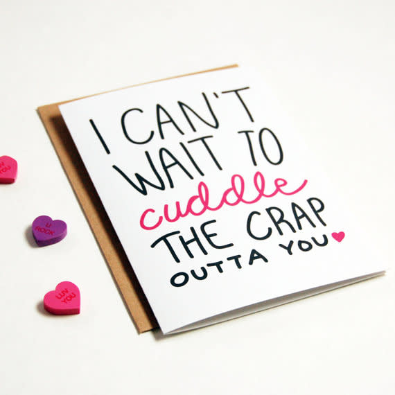 Long Distance Card, I Love You Card, Long Distance Valentine's