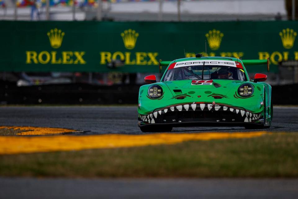 77 ao racing, porsche 911 gt3 r 992, gtd pro laurin heinrich, seb priaulx, michael christensen