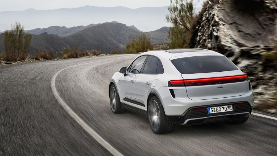 porsche macan ev first drive photos