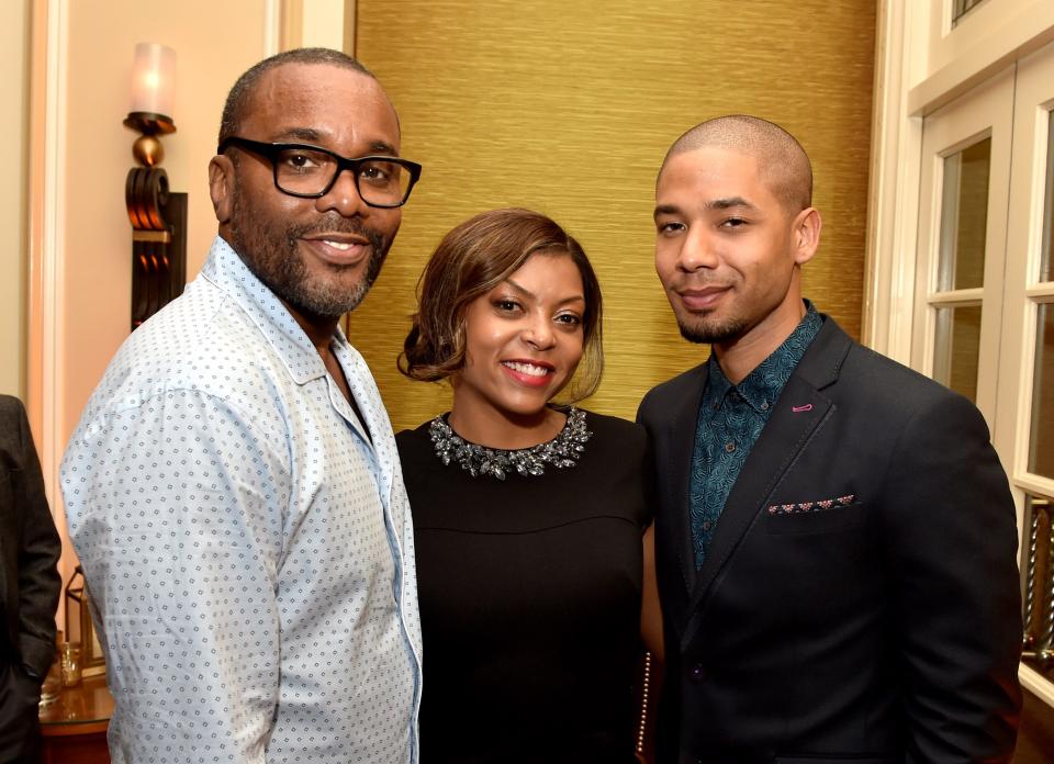 "Empire" creator Lee Daniels, left, says he still has the back of embattled cast member Jussie Smollett.