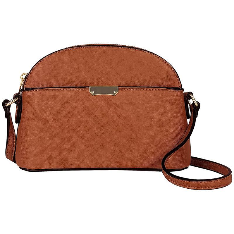 Faux Leather Dome Series Bag