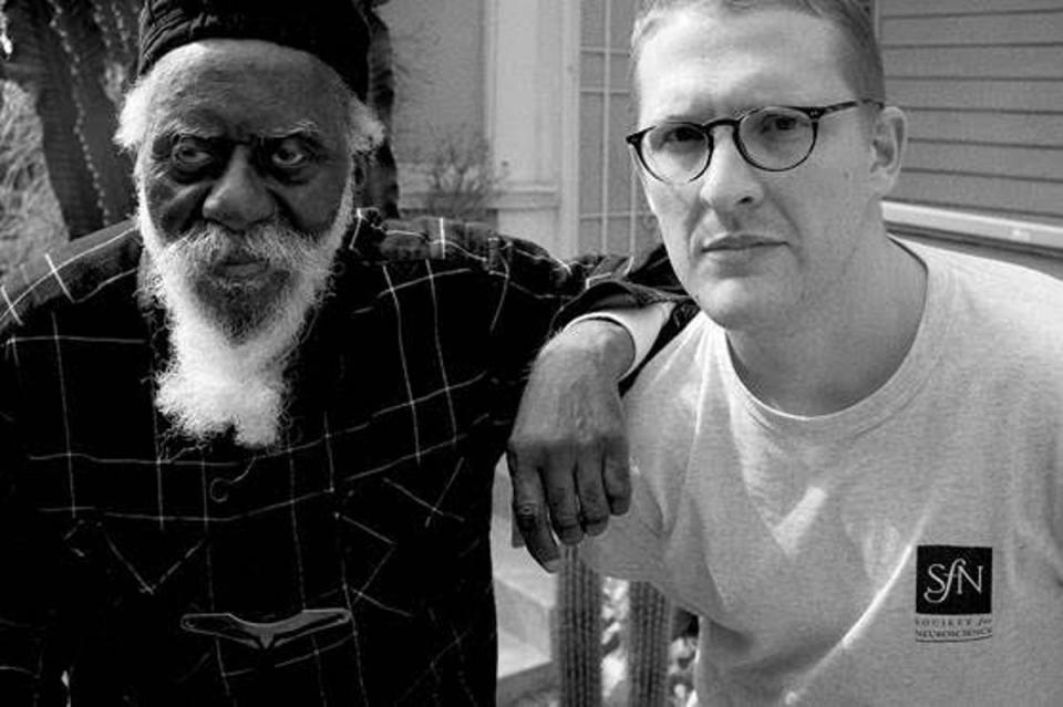 Pharoah Sanders (left) and Sam Shepherd aka Floating Points (Eric Welles-Nyström)